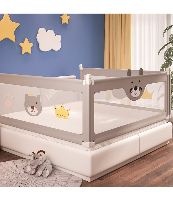 100CM Height Bed Rail/BedRail Kids Safety Cot Guar...