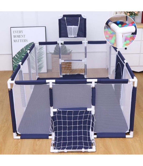 Baby Playpen for Children Playground Baby Furniture Bed Barriers Safety Folding Baby Park Baby Crib Indoor Baby Safety Fences - 