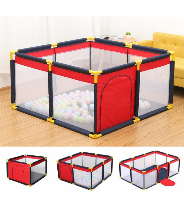 Baby Playpen Interactive Safety Indoor Gate Play Y...