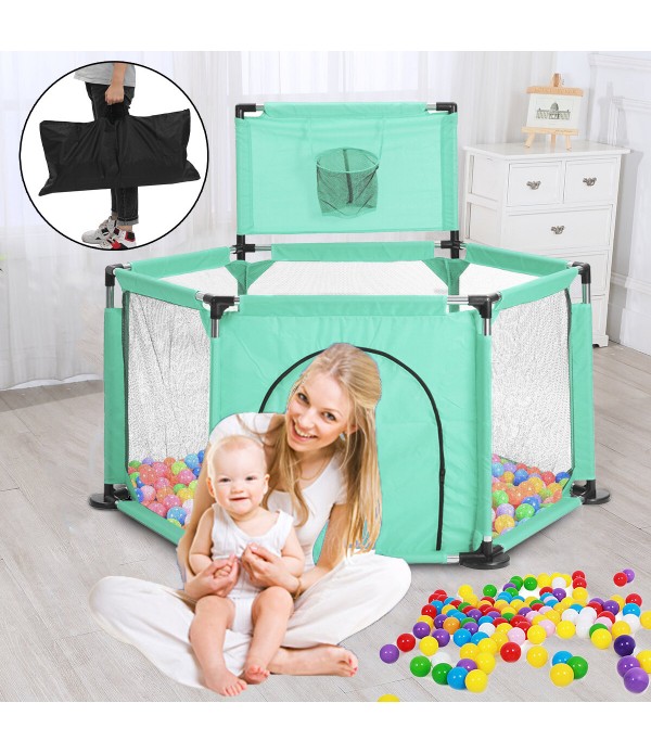 Baby Playpen Oxford Cloth Baby Balls Pool Infant P...