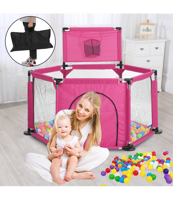 Baby Playpen Oxford Cloth Baby Balls Pool Infant P...