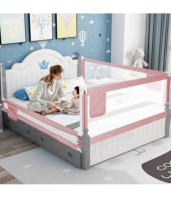 1.5/1.8/2m Bed Rail Baby Guard Toddler Safety Guar...