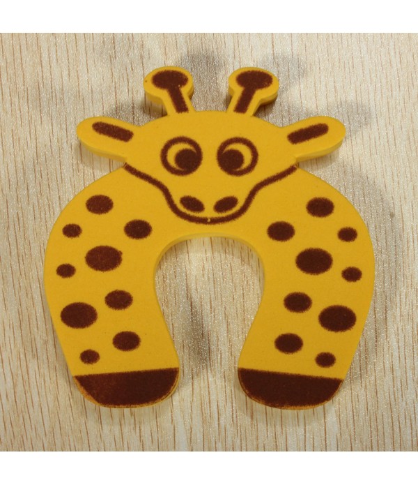 Children Safety Door Jammer Stopper Child Kids Security Protector Finger Corner Guard  - Cow