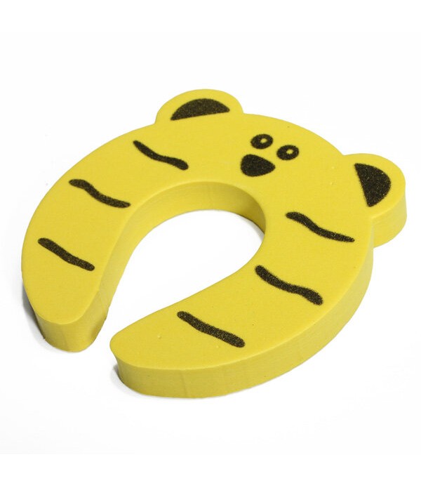 Children Safety Door Jammer Stopper Child Kids Security Protector Finger Corner Guard  - Cow