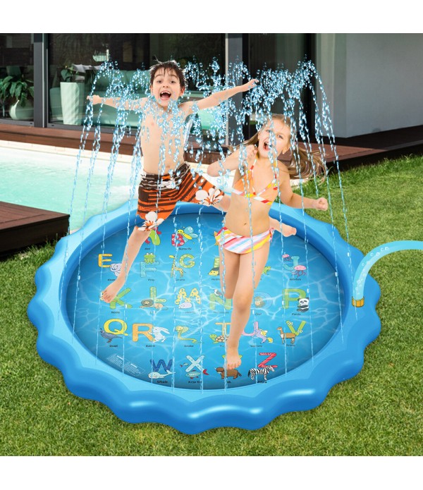 170cm Sprinkle Play Mat Sprinkler Pad for Kids Spr...