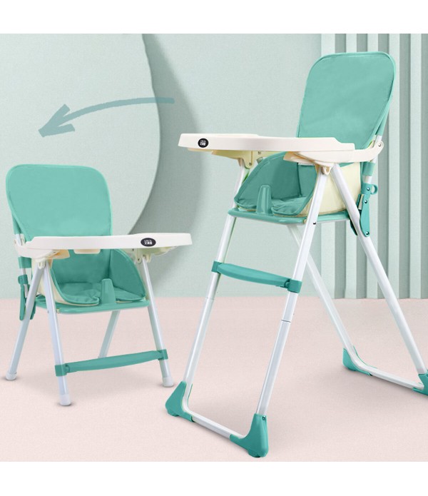 Multi-function New Style Portable Folding Baby Dining Chair Babies Toddler Booster Seat Kids Food Eating Chair - Green