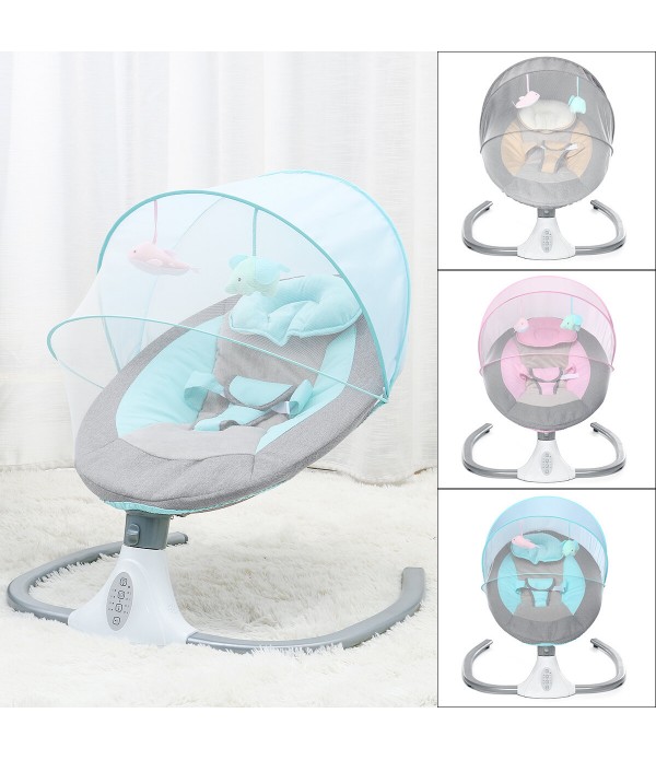 Smart Bluetooth Electric Baby Swings Remote Contro...