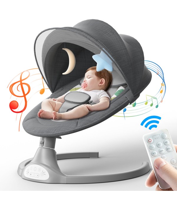 Kimbosmart Baby Swing Bouncer Chair, Multi-functio...