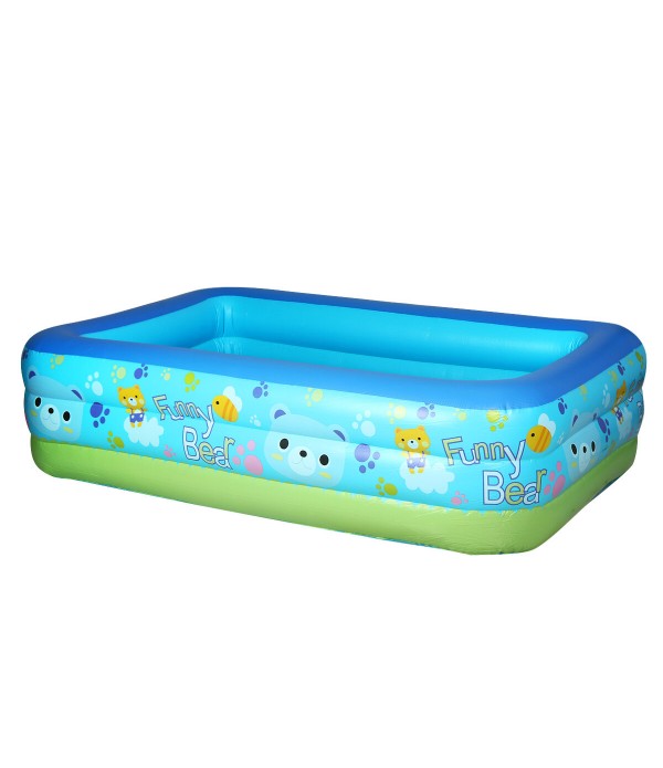 Inflatable Swimming Pool Adults Kids Pool Bathing Tub Outdoor Indoor - Type A