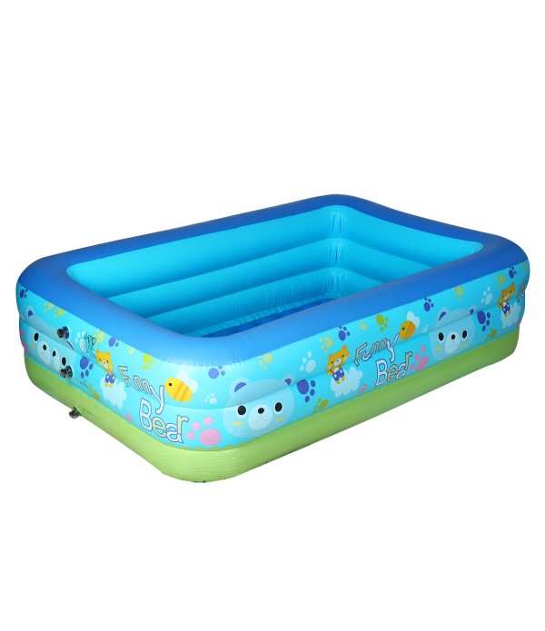 Inflatable Swimming Pool Adults Kids Pool Bathing Tub Outdoor Indoor - Type A