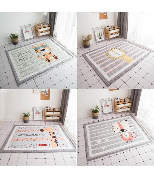 Polyester Baby Kids Animal Game Activity Baby Mat ...