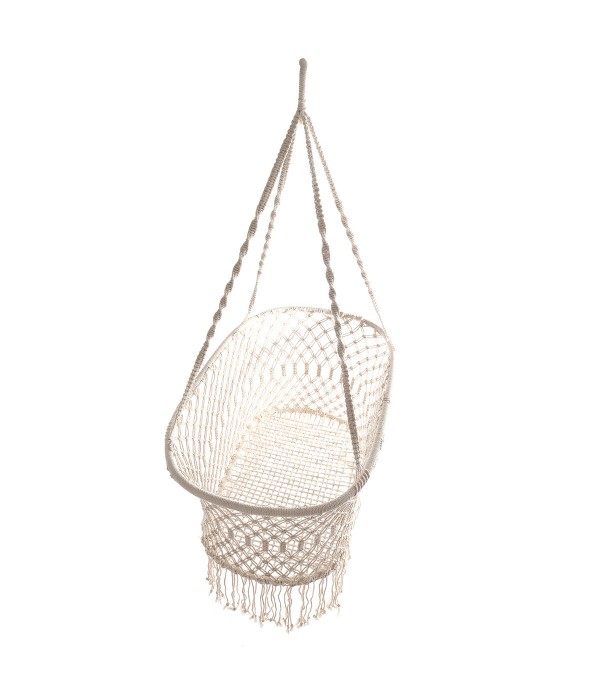 Baby Swing Macrame Tassel Hammock Hanging Bed Cradle Bed Indoor Baby Seat