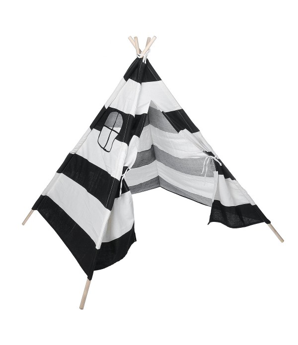 1.6m Kids Play Tent Cotton Teepee Wigwam Sleeping House Indoor Outdoor - Type F