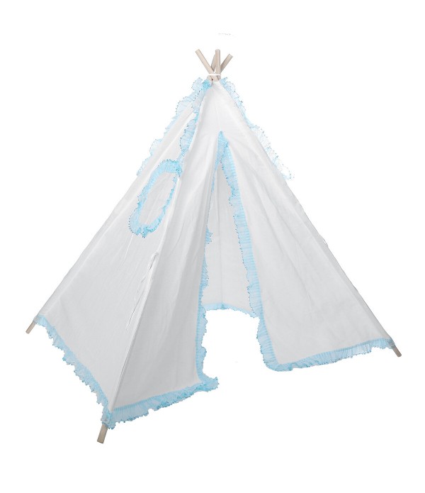 1.6m Kids Play Tent Cotton Teepee Wigwam Sleeping House Indoor Outdoor - Type F