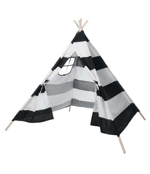 1.6m Kids Play Tent Cotton Teepee Wigwam Sleeping House Indoor Outdoor - Type F