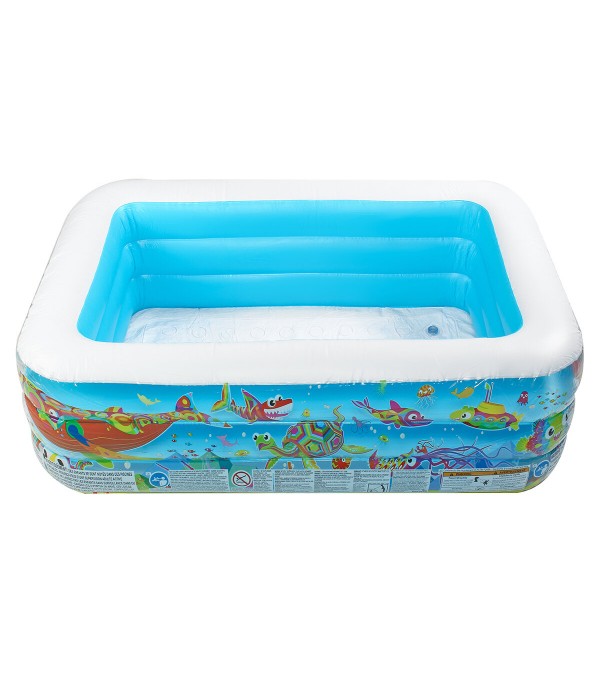 Inflatable Swimming Pool Family Childrens Kids Baby Large Water Rectangular - Type B