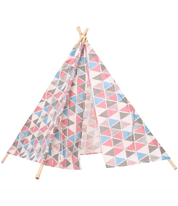 Large Cotton Linen Kids Play Tent Teepee Canvas Pl...