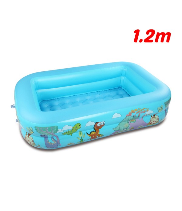 120/130/150cm Children Swimming Pool Bathing Tub Baby Toddler Paddling Inflatable Swimming Pool Kids - 120cm