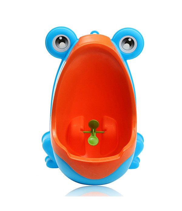 Fashion Frog Boy Baby Toilet Training Children Kids Potty Urinal Pee Trainer Urine Bathroom Accessories Home Decor - Coffee