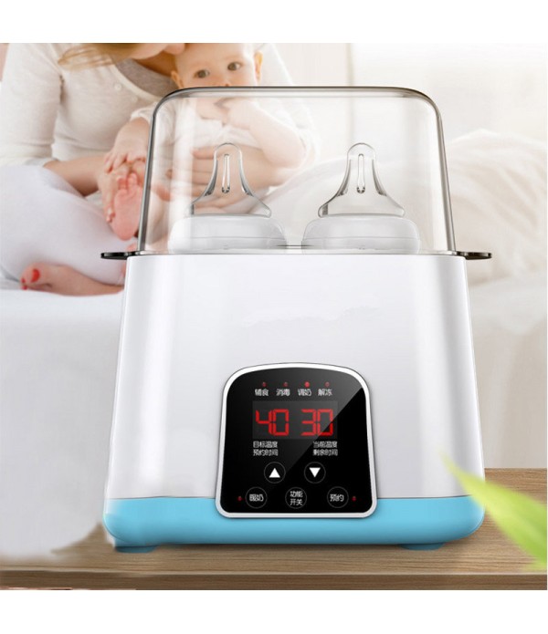 Multi-function 6 in 1 Automatic Intelligent Thermostat Baby Bottle Warmers Milk Bottle Disinfection Fast Warm Milk &amp; Sterili