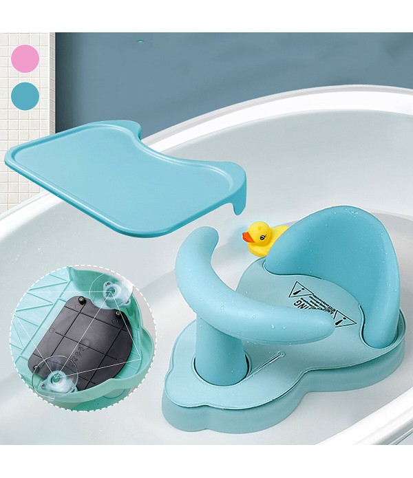 Tub Seat Baby Bathtub Pad Mat Chair Safety Securit...