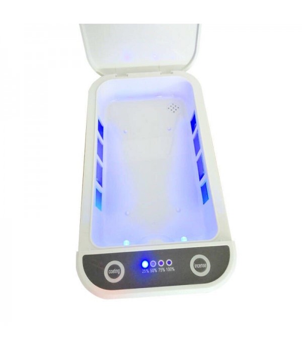 Mobile Phone USB UV-Ultraviolet Light Sterilizer Disinfection Storage Box Home