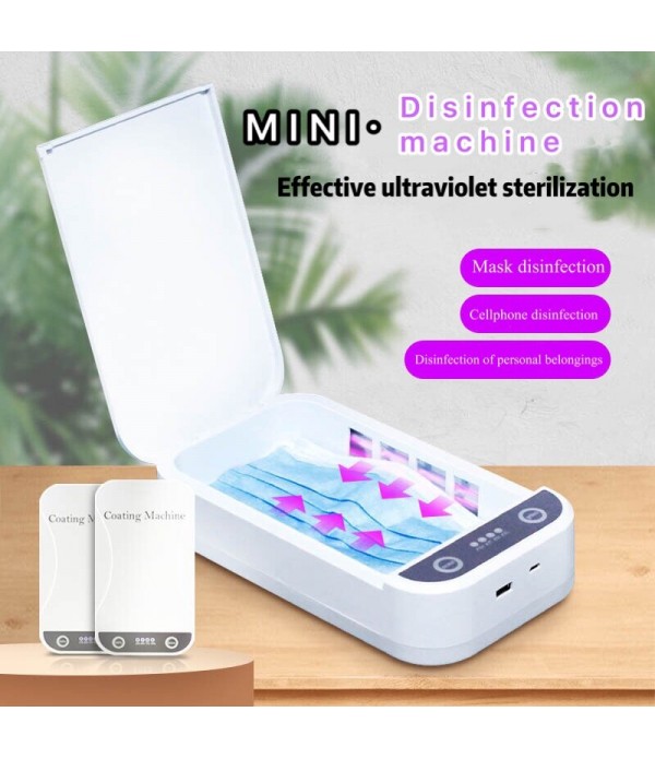 Mobile Phone USB UV-Ultraviolet Light Sterilizer Disinfection Storage Box Home