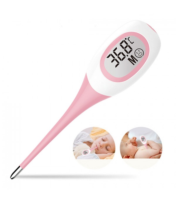 8 Seconds Fast Oral LCD Thermometer Armpit Underar...