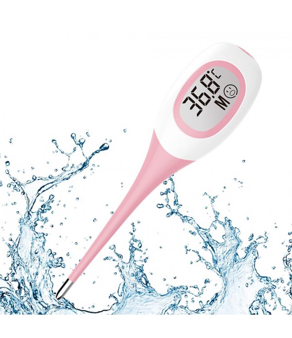 8 Seconds Fast Oral LCD Thermometer Armpit Underar...