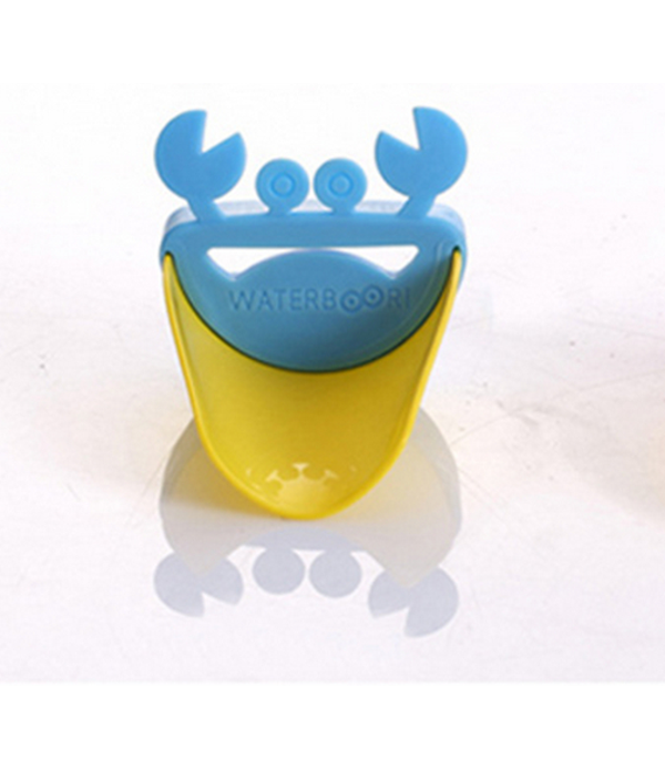 Baby Children Cartoon Crab Faucet Extender Hand Wa...