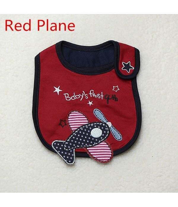 Baby 3 Layer Cotton Napkin Saliva Towel Lunch Bibs Waterproof - Dog