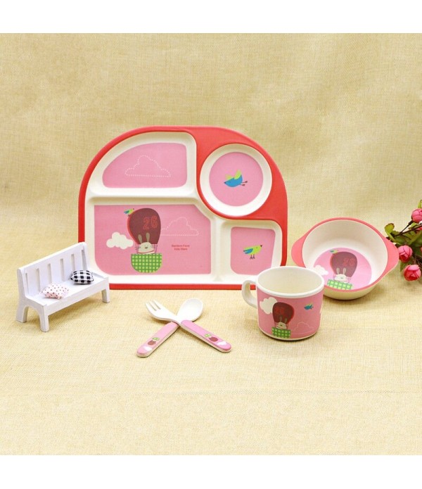 5Pcs/set Baby Learning Dishes Baby Fedding Dinner ...