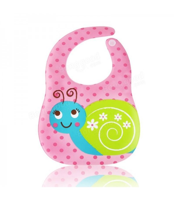 Baby Feeding Bib Waterproof Infant Bibs Soft Burp ...