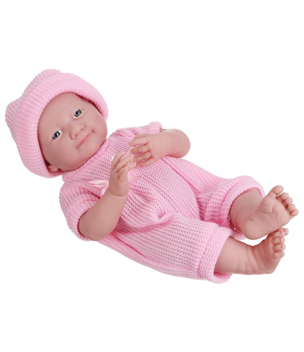 39x18cm Baby Dolls Handmade Design Cloth Body PVA Alive Babies Doll Toys for Kids Xmas Girls - B 5Pcs