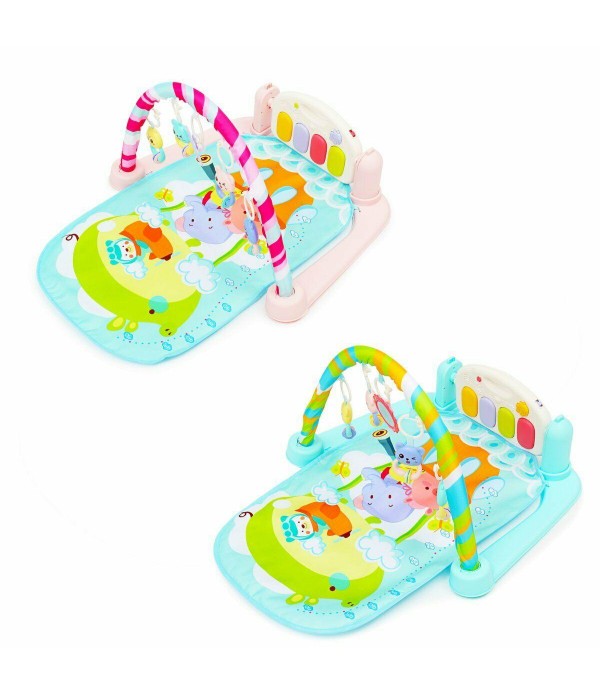 5 In 1 Baby Infant Gym Activity Floor Play Mat Pia...