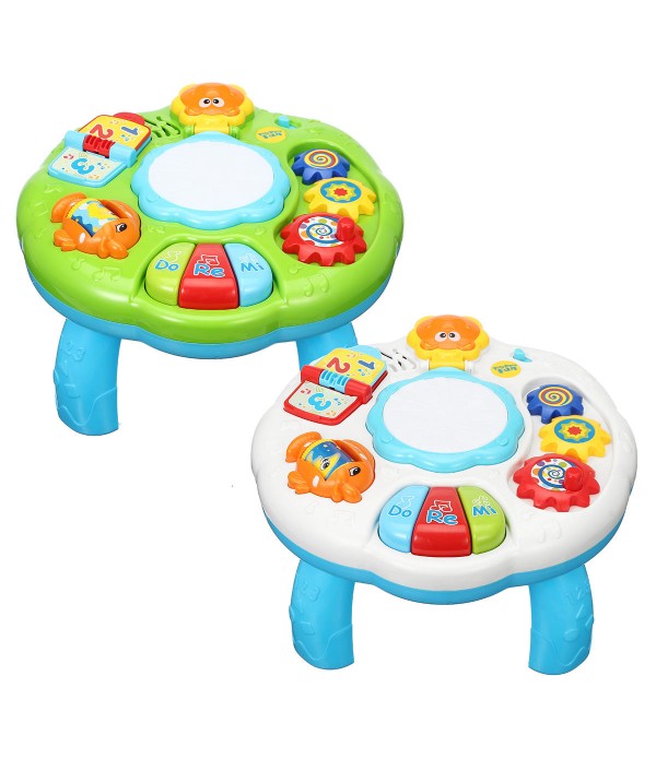 Educational Piano Pat Drum Musical Baby Activity L...