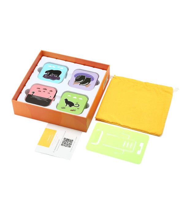 Digoo BB-CQ1 AR Education Card 108 Pcs Early Learning Interactive Educational Kids 3D Speelgoed