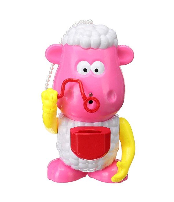 Kids Electric Bubble Tub Sheep Music Toys Automati...