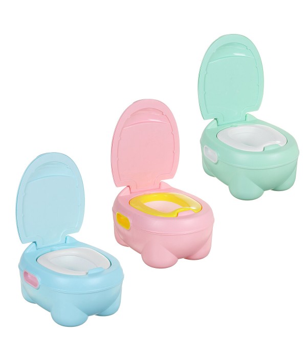 Infant Toilet trainer Toilet seat Children Potty Baby Toilet Learning Pot Children Toilet - Pink