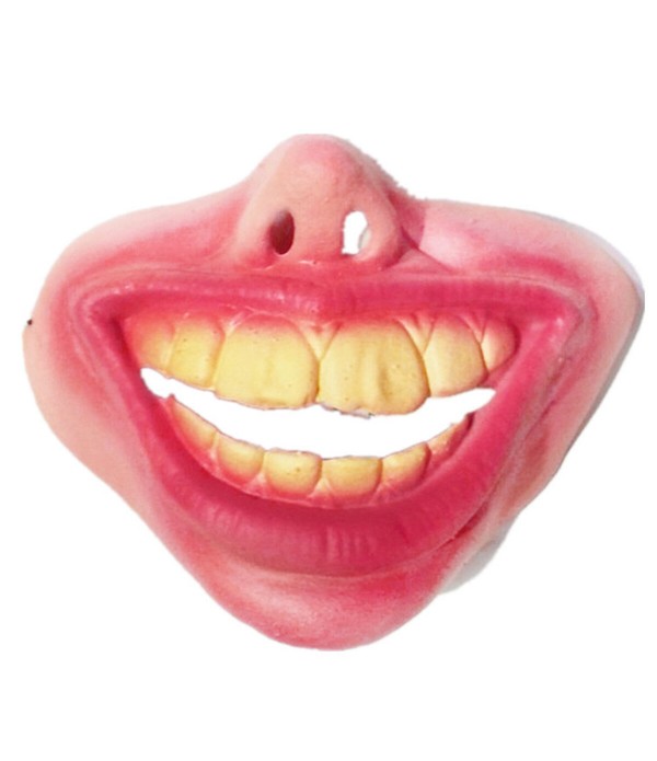 Halloween Latex Half Face Mask funny Scary Masquerade for Holiday Festival Adornment - 1