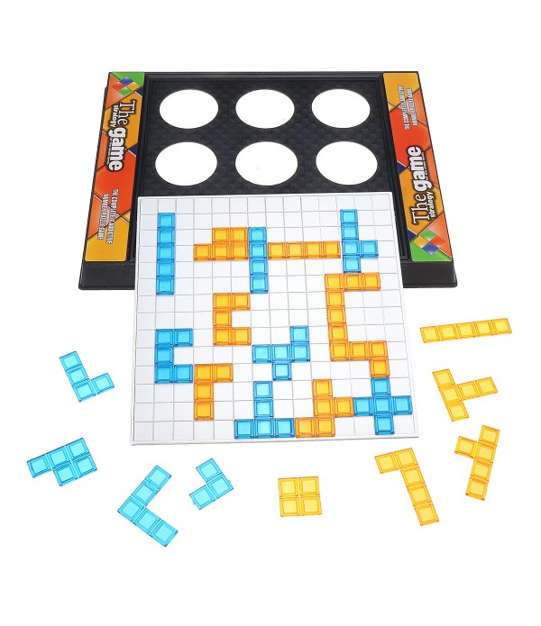 Two-Player Version Gladiator Board Game Tetris Puzzle Game for Children's Educational Toy Batch