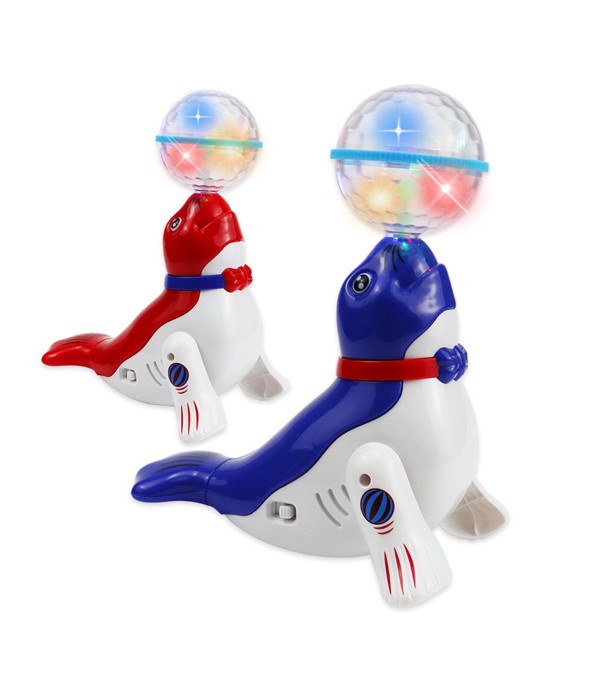 Kid Toys Electric Singing Musical LED Light Dog For Children  - Dolphin