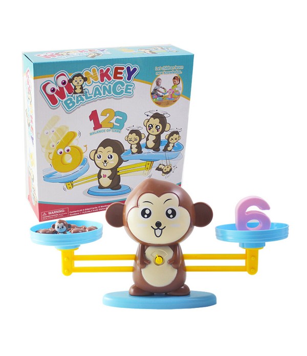 Piglet / Puppy / Monkey Balance Scale Toy Animals ...