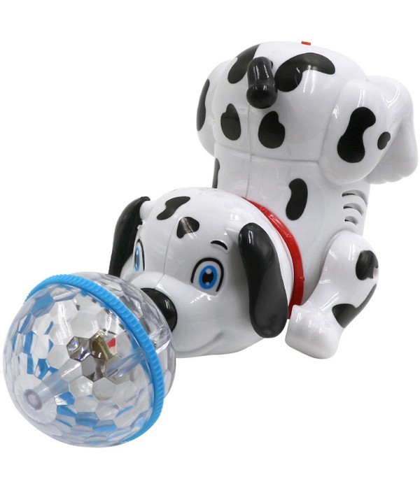 Electronic Dancing Dog Puppy Dog Projection Disco Lights Music Sound Toddler Toys For Children