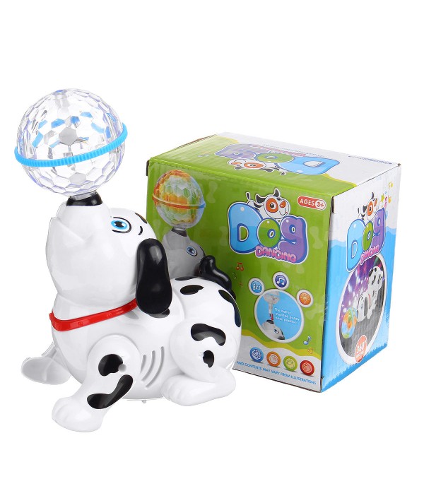 Electronic Dancing Dog Puppy Dog Projection Disco Lights Music Sound Toddler Toys For Children