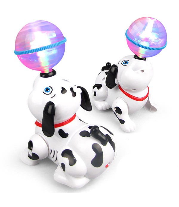 Electronic Dancing Dog Puppy Dog Projection Disco Lights Music Sound Toddler Toys For Children