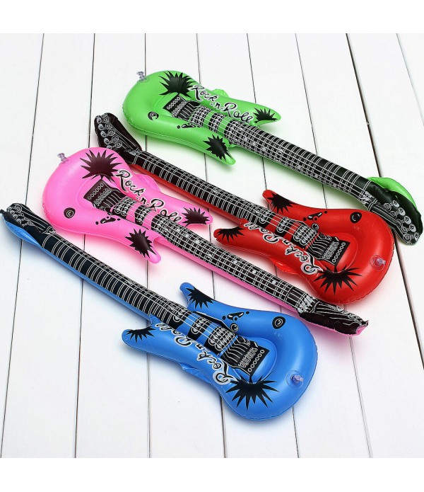 Baby Kids Air Inflatable Guitar Show Prop Toys Mus...