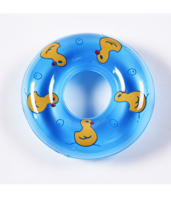 FEIDI Baby Bathing Toys Set Squeaky Duck Fishing Net Swimming Ring Bathroom Water Pool Set - Type B