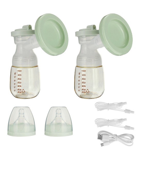 Bilateral Electric Breast Pump Milk Extractor Hand...