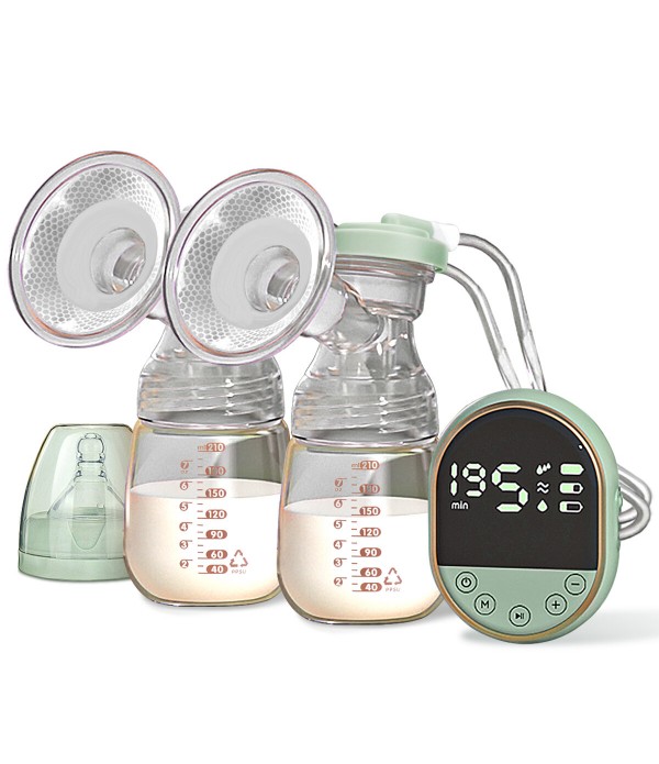 Bilateral Electric Breast Pump Milk Extractor Hand...